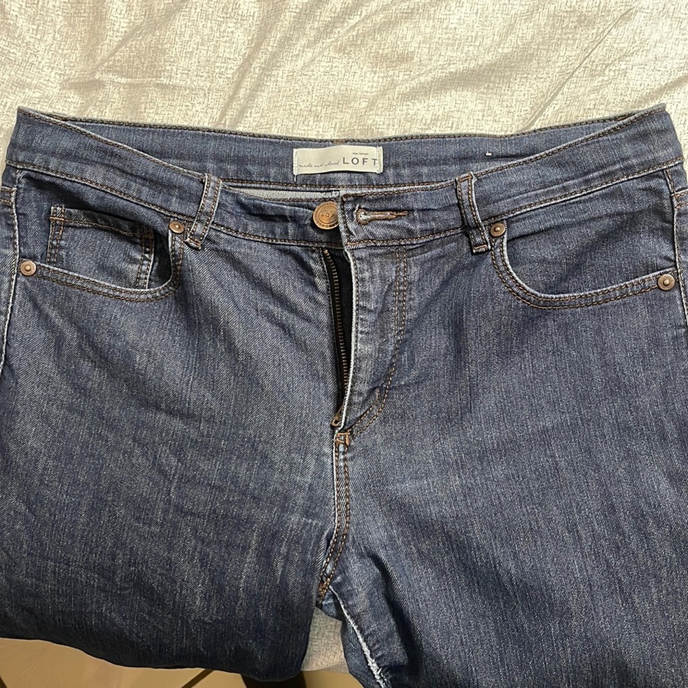 Loft Straight Denim Jean